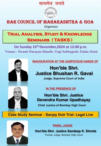 Case study session on the Sanjay Dutt trial organised by the Bar Council of India