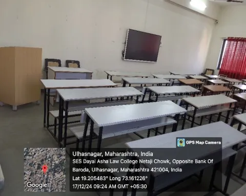 Classroom 101, SES Dayal Asha Law College
