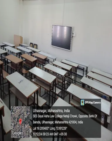 Classroom 101, SES Dayal Asha Law College