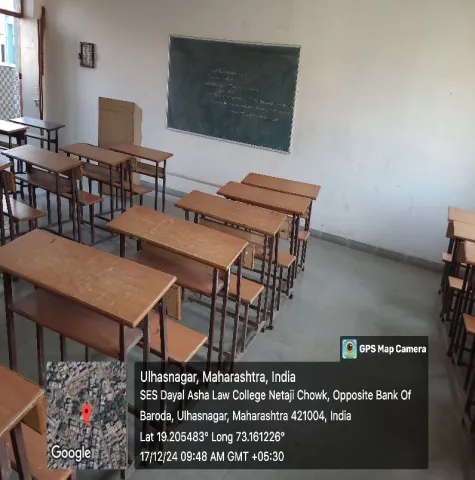 Classroom 201, SES Dayal Asha Law College