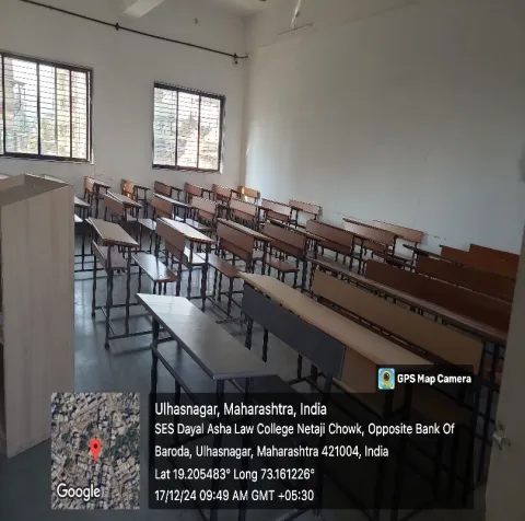 Classroom 201, SES Dayal Asha Law College