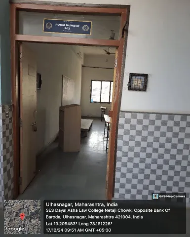 Classroom 202, SES Dayal Asha Law College