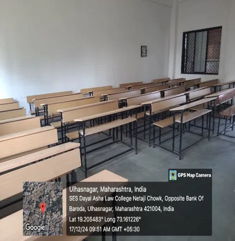 Classroom 202, SES Dayal Asha Law College