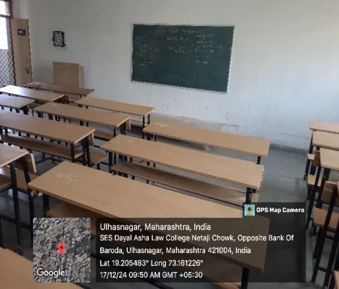 Classroom 202, SES Dayal Asha Law College