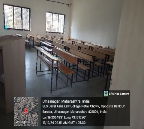 Classroom 202, SES Dayal Asha Law College