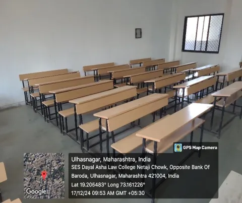 Classroom 203, SES Dayal Asha Law College