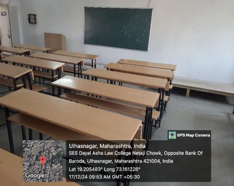 Classroom 203, SES Dayal Asha Law College