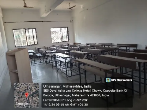 Classroom 204, SES Dayal Asha Law College