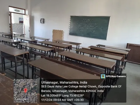 Classroom 204, SES Dayal Asha Law College