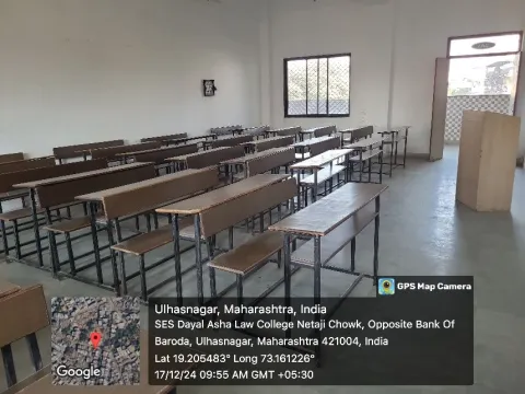 Classroom 204, SES Dayal Asha Law College