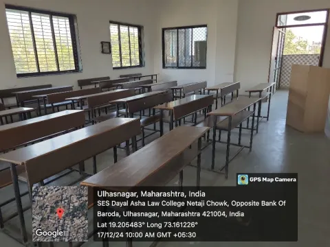 Classroom 301, SES Dayal Asha Law College