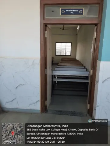 Classroom 402, SES Dayal Asha Law College