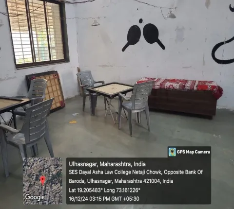 Boys’ common room, SES Dayal Asha Law College