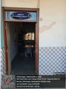 Boys’ common room, SES Dayal Asha Law College
