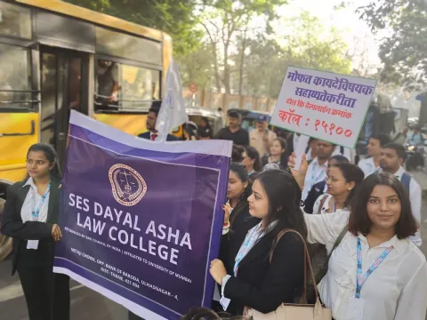 Participation in the DLSA awareness rally (Beti Bachao Beti Padhao)