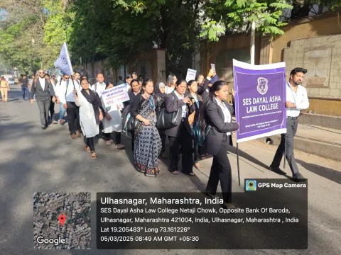 Participation in the DLSA awareness rally (Beti Bachao Beti Padhao)