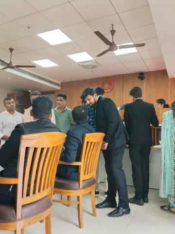 Participation in the Lok Adalat, Thane and Ulhasnagar courts